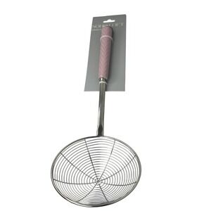 SOHO Spider Strainer,7.9-inch Extra Large Spider Spoon with Wood H...